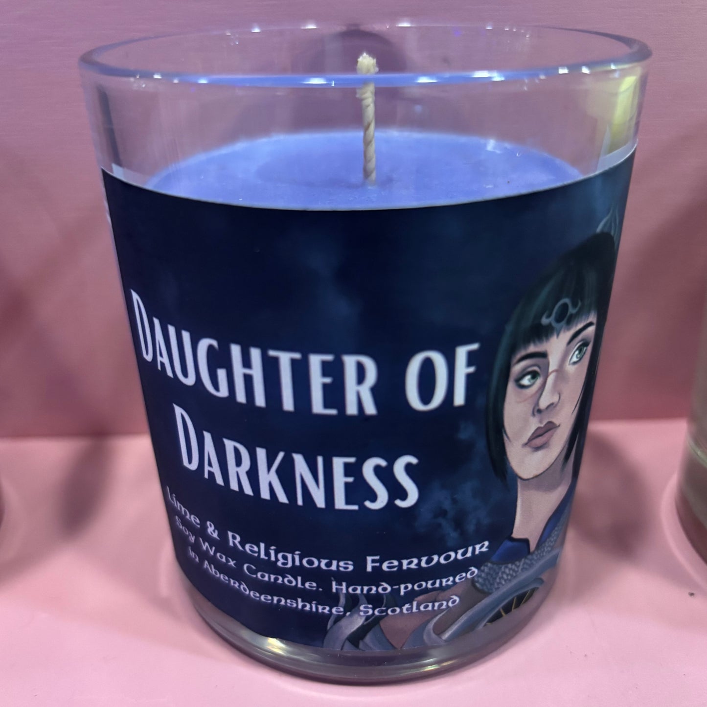 Daughter of Darkness - Shadowheart - Lime & Religious Fervour - Baldur's Gate 3 - Soy Wax Candle