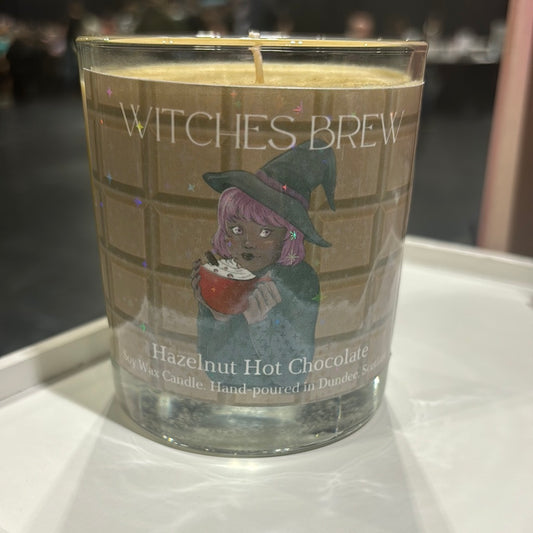 Witches Brew Hazelnut Hot Chocolate Soy Wax Candle