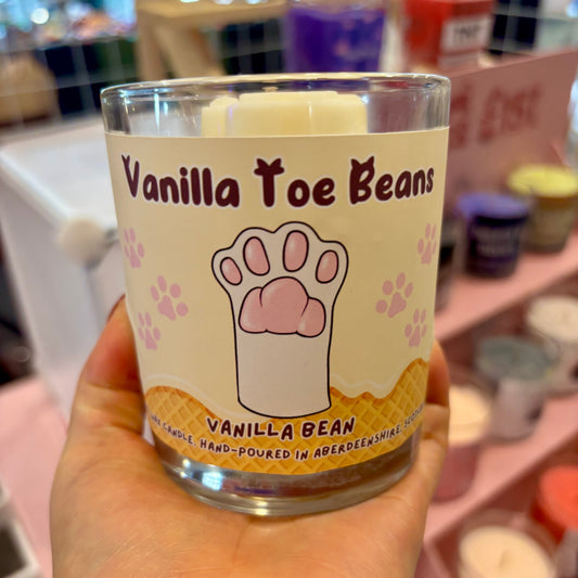 Vanilla Toe Beans Soy Wax Candle