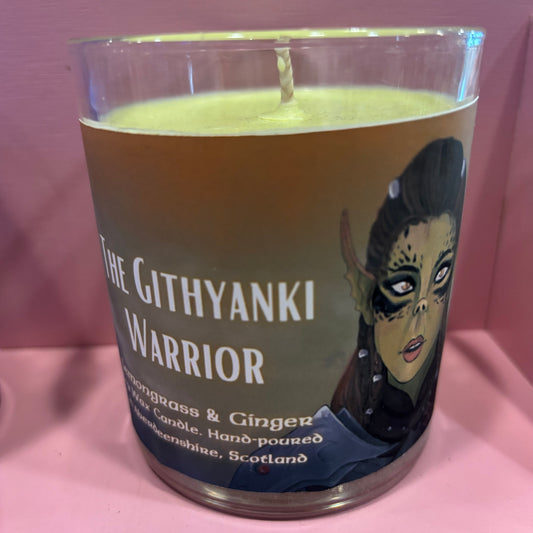 The Githyanki Warrior - Lae'zel - Lemongrass & Ginger - Baldur's Gate 3 - Soy Wax Candle