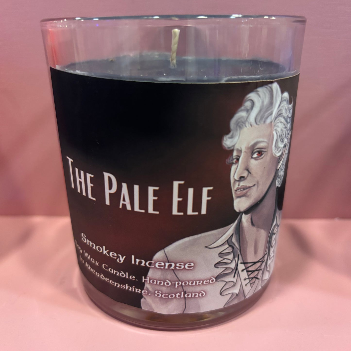 The Pale Elf - Astarion - Smoky Incense - Baldur's Gate 3 - Soy Wax Candle