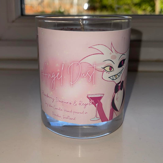 Angel Dust - Raspberry Daqiuiri - Hazbin Hotel Soy Wax Candle