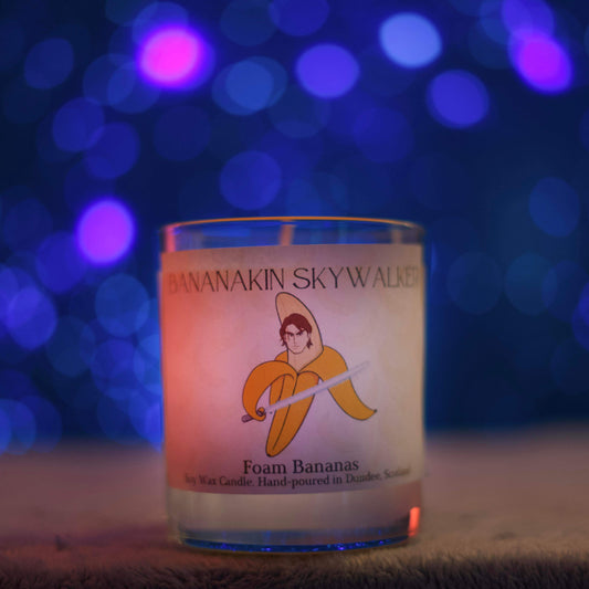 Bananakin Skywalker - Foam Bananas - Star Wars Soy Wax Candle