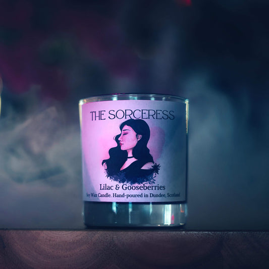 The Sorceress - Lilac and Gooseberries - Yennefer The Witcher Soy Wax Candle